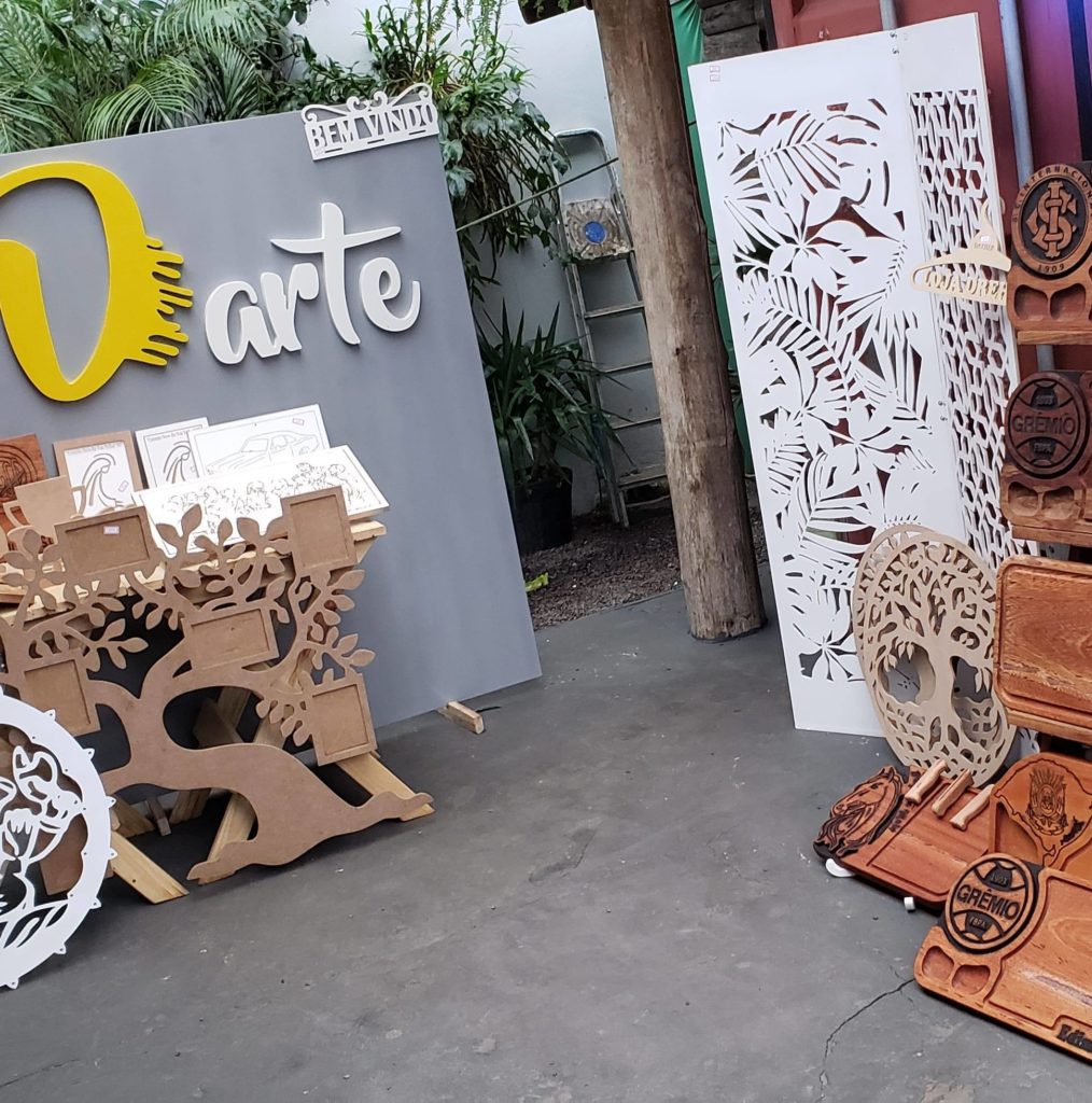 D’arte artesão Portão