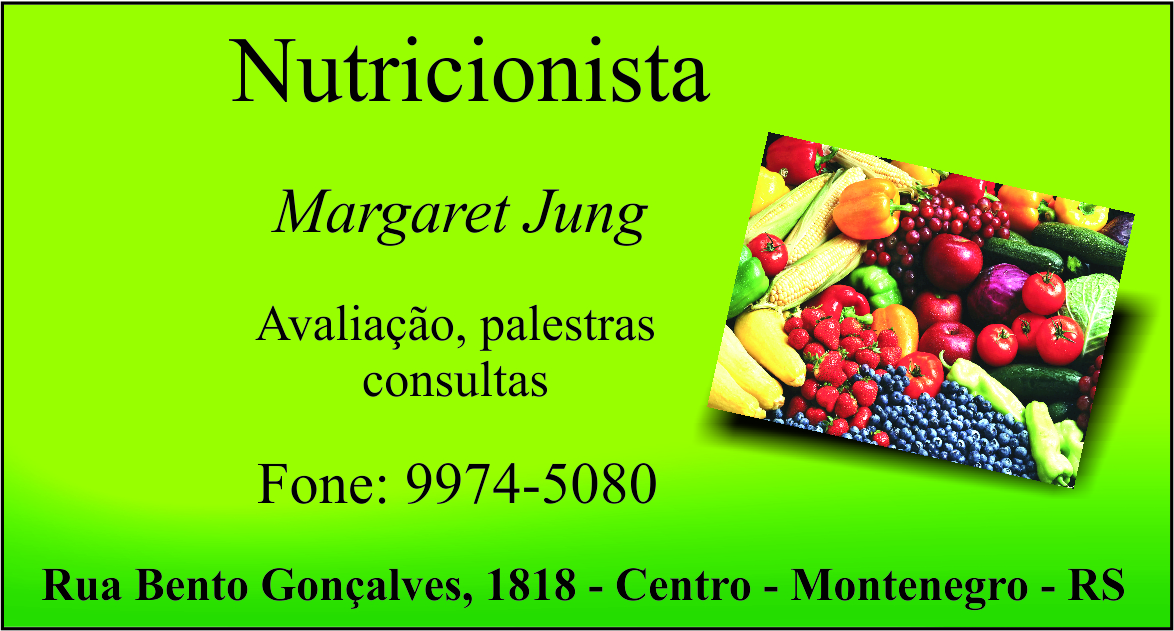 Margaret Jung – Nutricionista