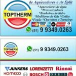 TOPTHERM AQUECEDORES E AR SPLIT