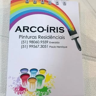 Arco íris pinturas