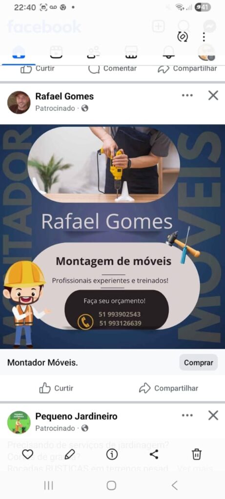 Rafael Gomes Montador de móveis