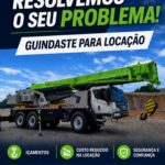 Aluguel de guindaste força bruta