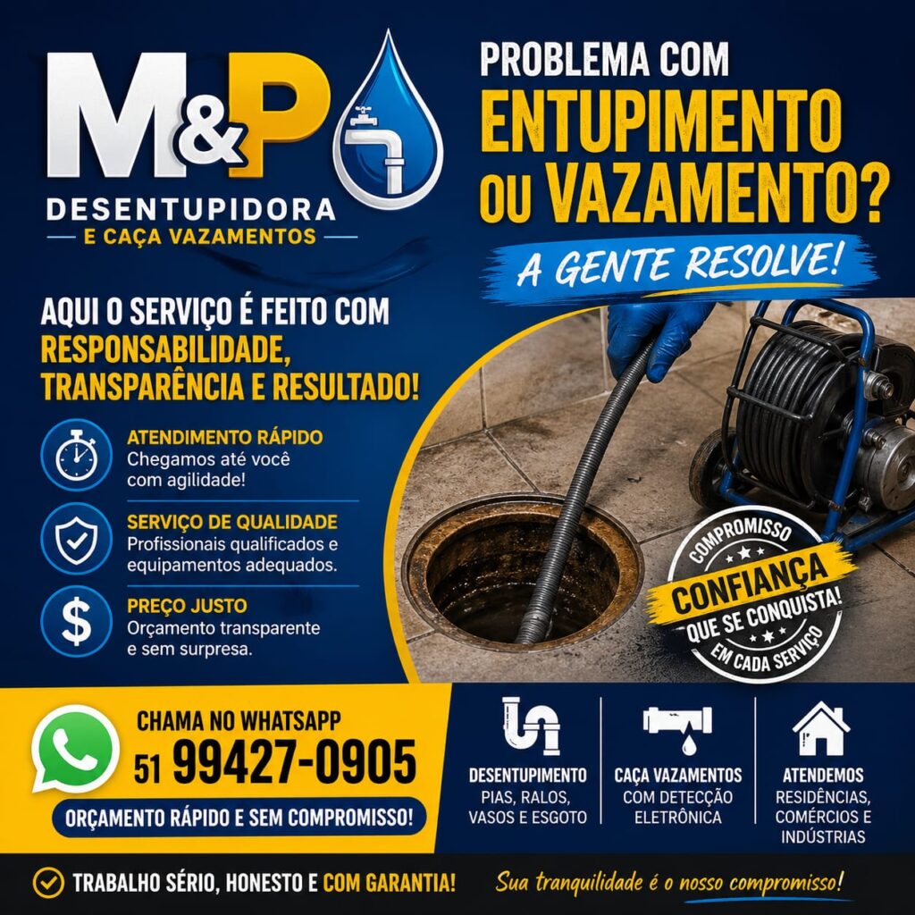 M&P Desentupidora e Caça Vazamentos